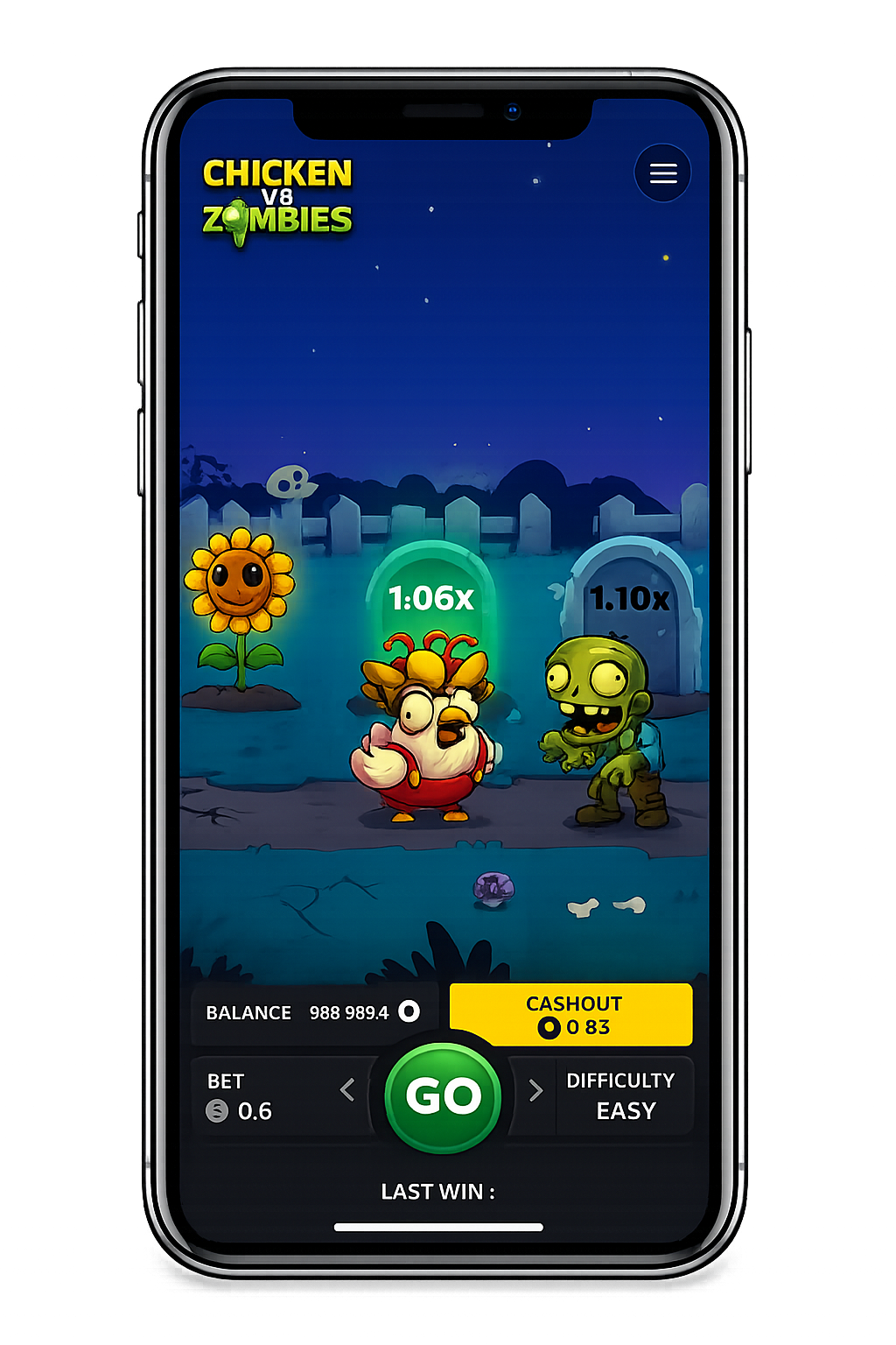 chicken vs zombies app